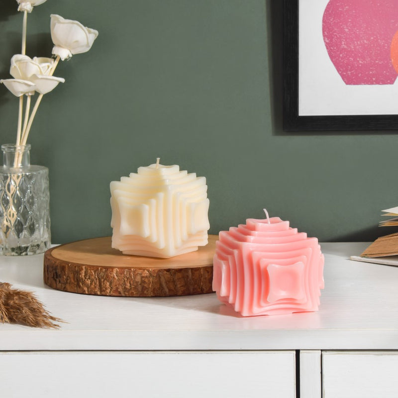 Cube Candles - Candle | Room decor