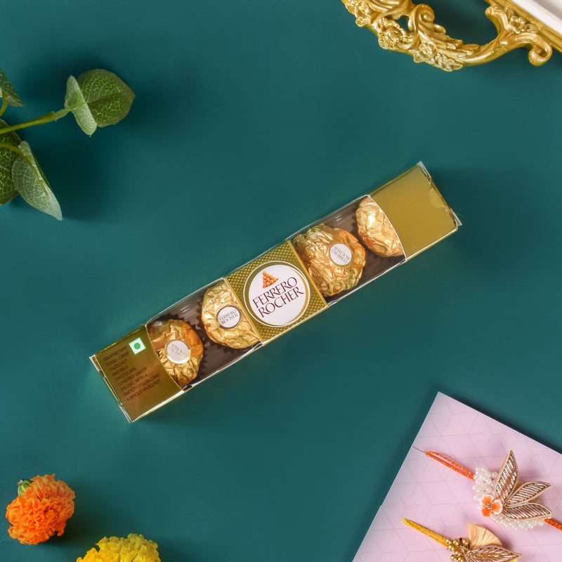 Sweet Sentiments Rakhi Hamper Set Of 3