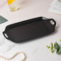 Oven Baking Tray Black 11.5 Inch - Ceramic platter, serving platter, fruit platter | Plates for dining table & home decor