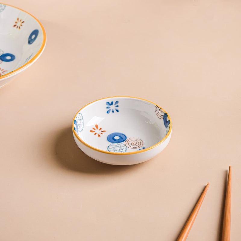 Feliz Dip Bowl - Dip bowls, mini bowls, ceramic dip bowls, small ceramic bowls