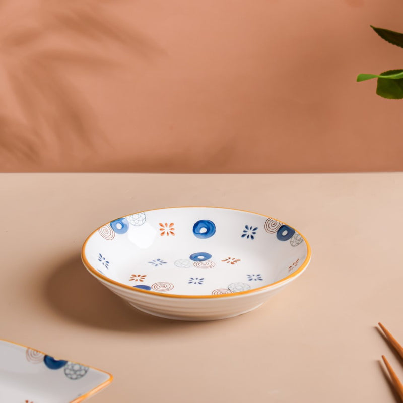 Feliz Deep Dish - Serving plate, pasta plate, lunch plate, deep plate | Plates for dining table & home decor