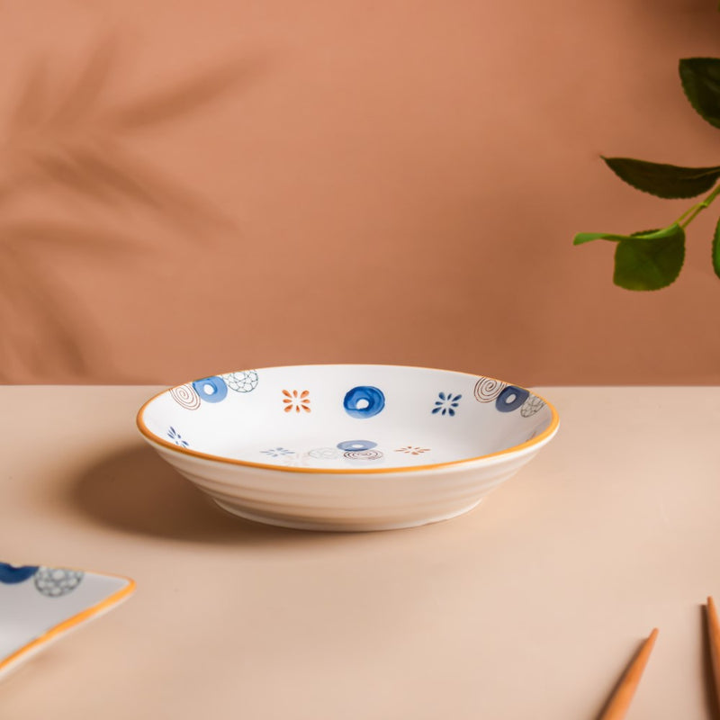 Feliz Deep Dish - Serving plate, pasta plate, lunch plate, deep plate | Plates for dining table & home decor