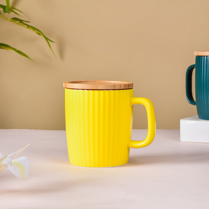 Vibrant Ceramic Mugs Gift Hamper Set Of 5