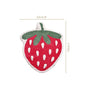 Strawberry Cotton Anti Slip Floor Mat 74x62cm