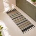 Boho Tassel Cotton Runner Mat 130x50cm