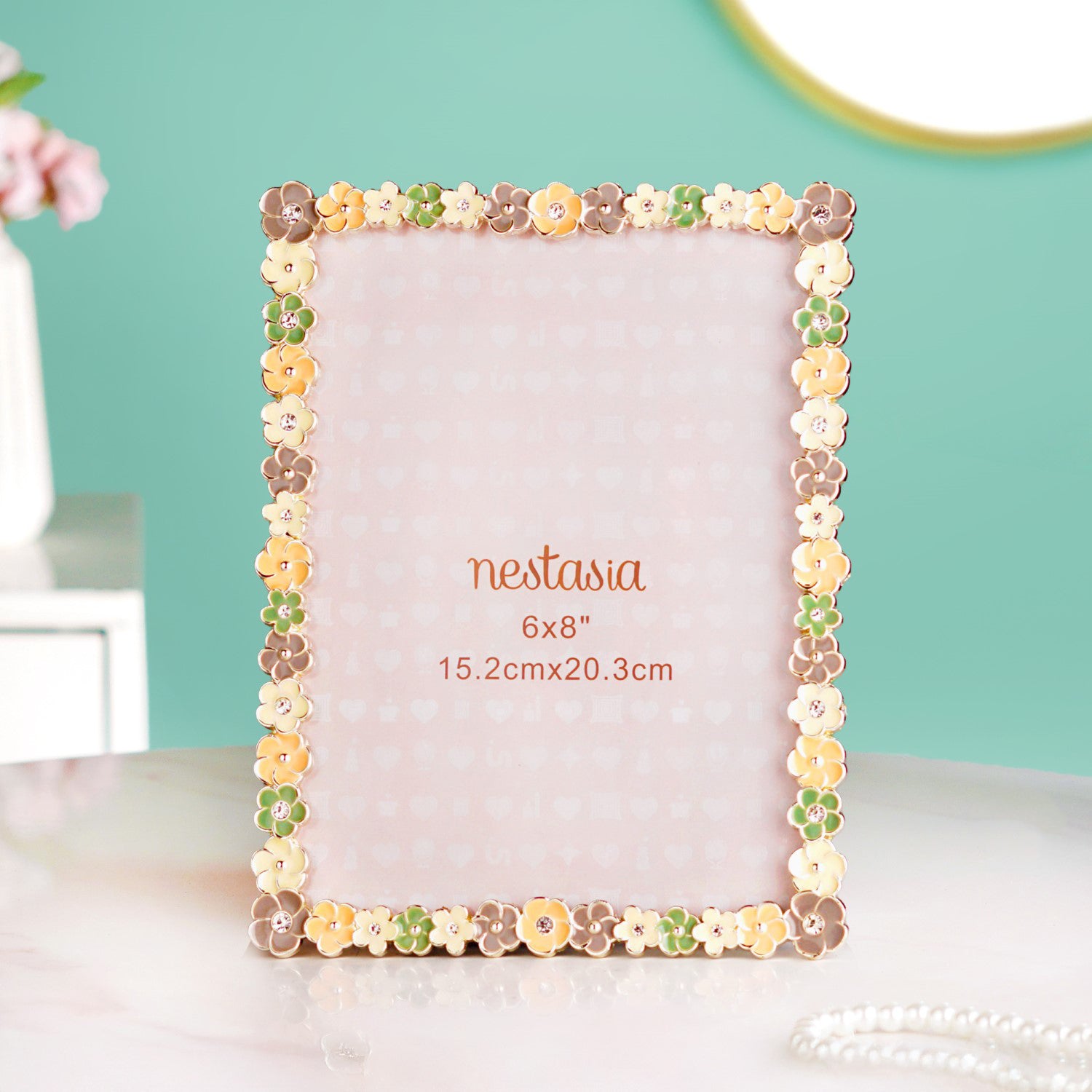 Large Blooming Memories Picture Frame 15x20cm