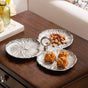 Lotus Leaf Trio Platter Silver