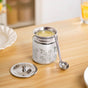 Garden Engraved Ghee Pot With Spoon 350ml