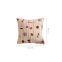 Candy Cotton Embroidered Cushion Cover 40x40cm