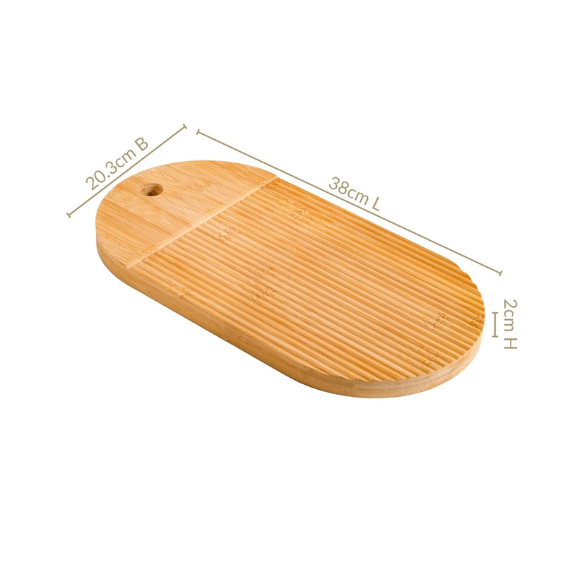 Capsule Bamboo Serving Tray 15 Inch