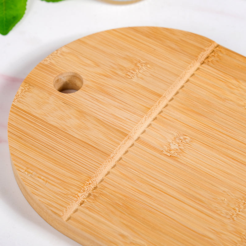 Capsule Bamboo Serving Tray 15 Inch