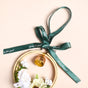 White Blooms DIY Hanging Car Accessory For Mirror