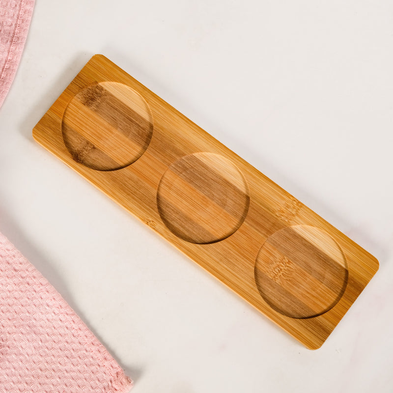 Carnival Stripe Bowls With Tray Set Of 4