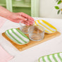 Carnival Stripe Serving Platter Set Of 5