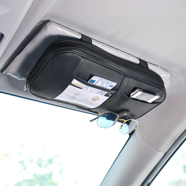 Car Visor Organizer Black