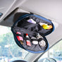 Multipurpose Car Sun Visor Organizer Blue