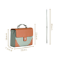 grey brown celestia bag 