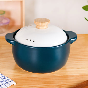 Celestial Blue Slow Cooking Pot 3500ml