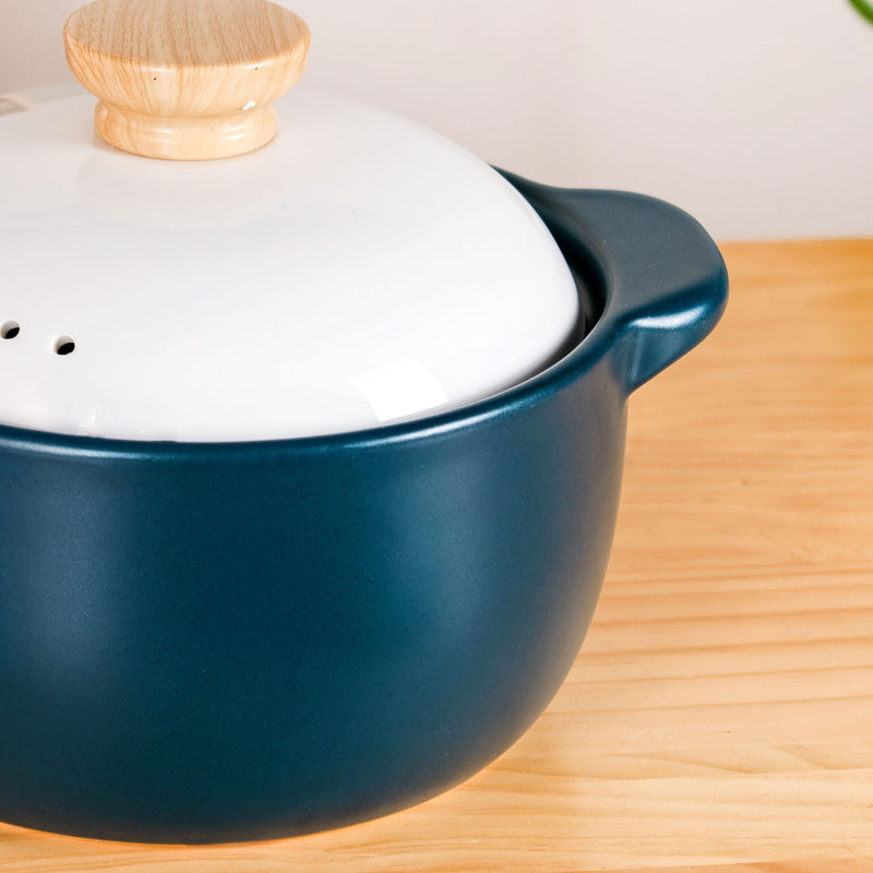Celestial Blue Slow Cooking Pot 3500ml