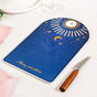 Celestial Charm Cheese Platter With Knife Set Of 2