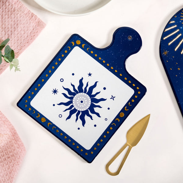 Celestial Charm Cheeseboard With Knife Set Of 2