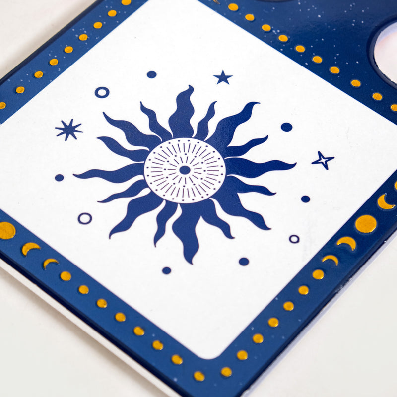 Celestial Charm Cheeseboard With Knife Set Of 2