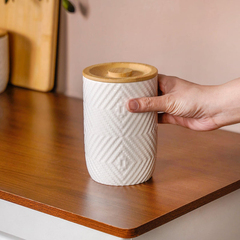 Ceramic Airtight Jar Lid Large 700ml