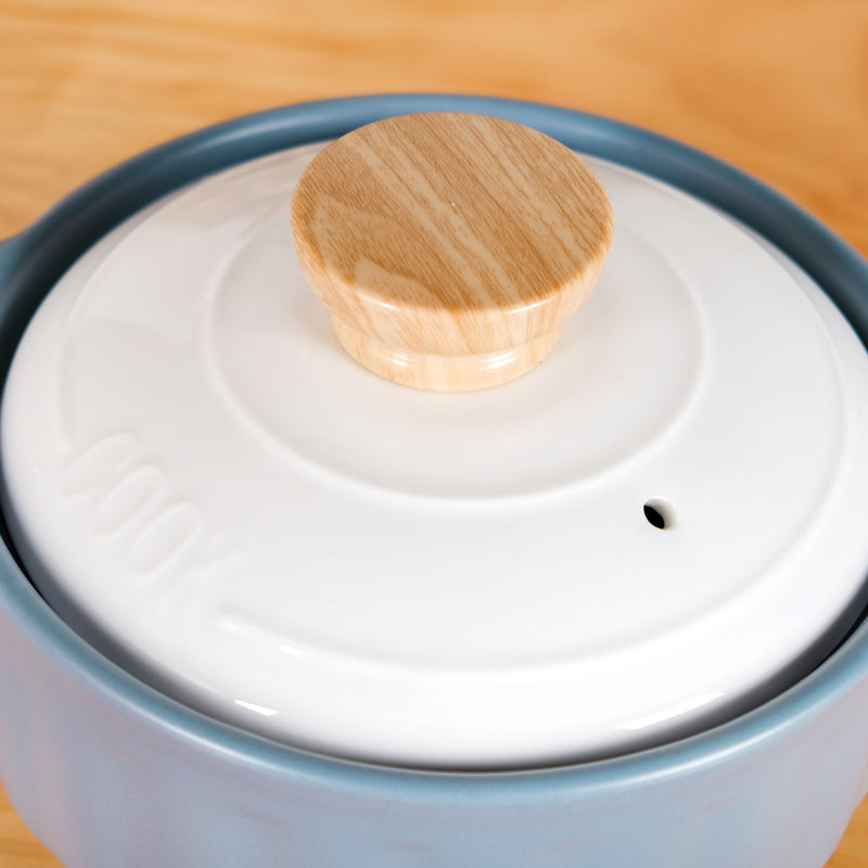 Ceramic Stew Pot With Lid And Handle 2000ml