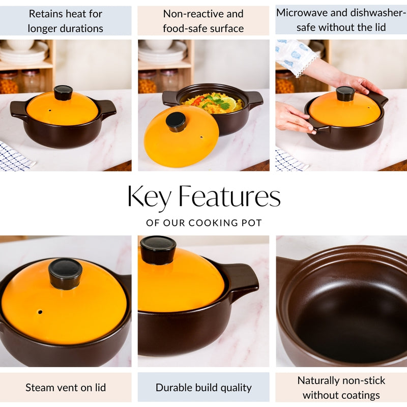 Ceramic Tureen With Side Handles 2000ml