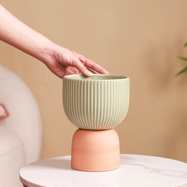 Earthy Minimalist Flower Vase