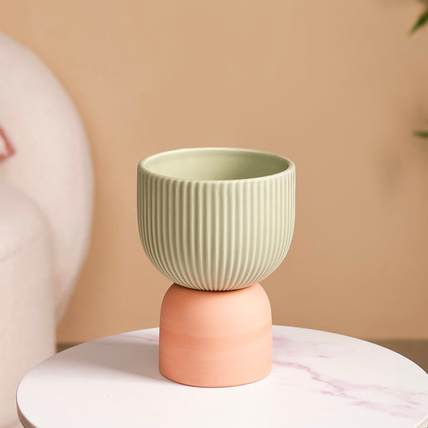 Earthy Minimalist Flower Vase