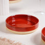 Set Of 2 Large Amber Clay Serving Bowls 800ml - Serving bowls, ceramic bowls set, large bowls, serving dishes