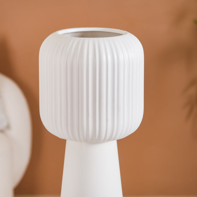 Nordic Decorative Floor Vase White