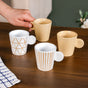 Ceramic Espresso Coffee Cup Set Of 4 100ml