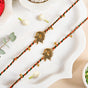 Chandra Ganesh Rakhi Duo Set