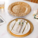 Gold Shimmer Charger Plate Set Of 6 13