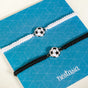 Football Charm Bracelet Set Of 2