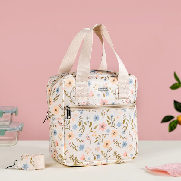 Charming Meadow Insulated Lunch Bag