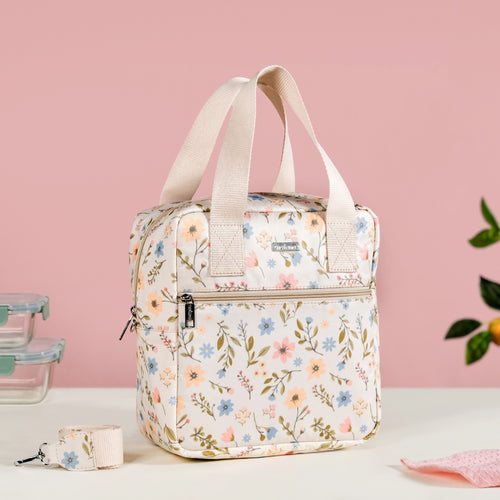Charming Meadow Insulated Lunch Bag