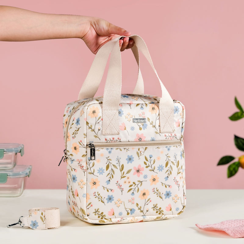 Charming Meadow Insulated Lunch Bag