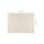 Checkered White And Mustard Yellow Tassel Cotton Throw