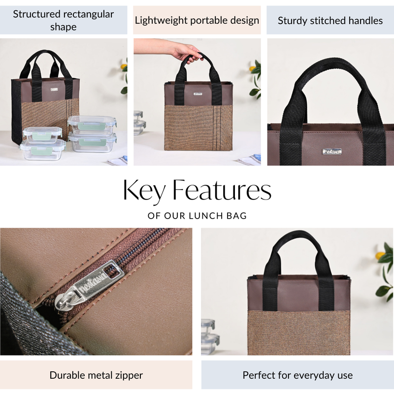 Chic Everyday Lunch Bag For Office