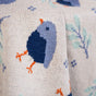 Chirpy Bluebear Knitted Cotton Throw For Toddlers