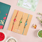 Chirpy Charm Trio Rakhi Gift Set