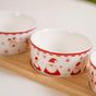 Christmas Snack Bowl Platter Set Of 4
