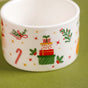 Christmas Soup Bowl And Spoon With Tray Set Of 5