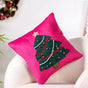 Christmas Tree Velvet Cushion Cover 40x40cm