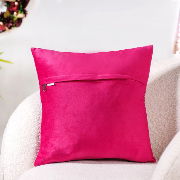 Christmas Tree Velvet Cushion Cover 40x40cm