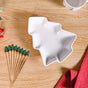 Christmas Cups With Spoon And Platter Set Of 6