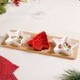 Christmas Tree And Star Platter Set Of 4